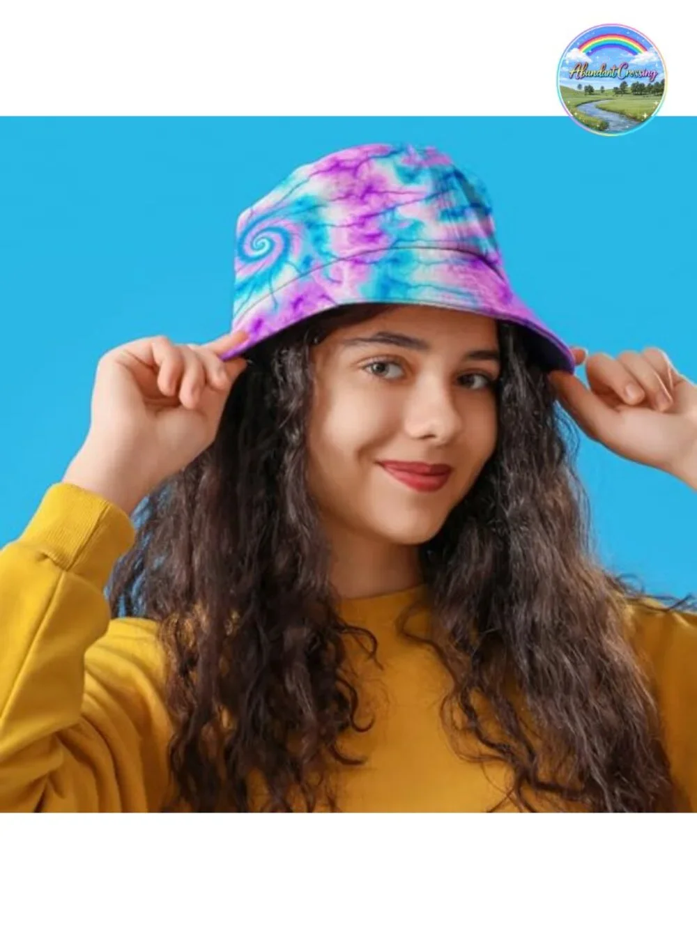 20 Pack Cotton Bucket Hat DIY Tie Dye Craft Kit with Accessories for Sun